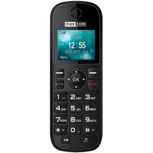 Мобильный телефон Maxcom MM35D Black (UA UCRF): Дисплей 1.77 TN (128x160)