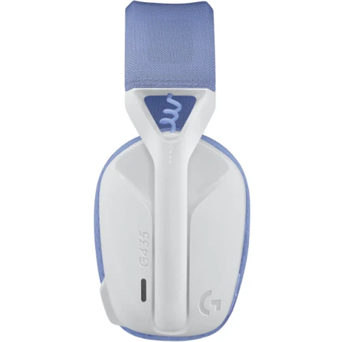 Навушники Logitech G435 Lightspeed Wireless Gaming Headset White Bluetooth only (981-001074) OEM: Час роботи, ч 18
