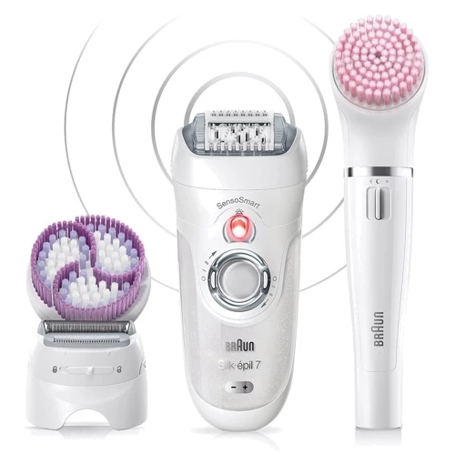 Епілятор Braun Silk-epil 7 SkinSpa SensoSmart SES 7/885 BS: Кількість швидкостей епіляції 2