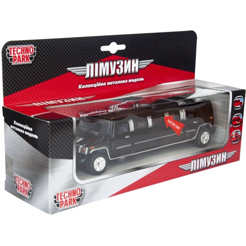 Автомодель - ЛИМУЗИН (черный)