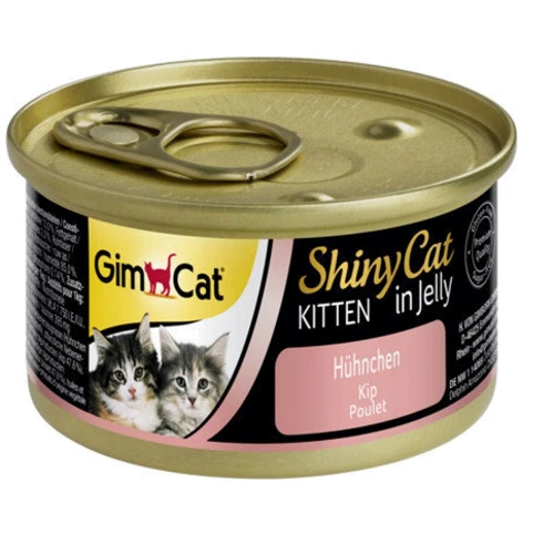 Влажный корм GimCat Shiny Kitten с курицей для котят 70 g (4002064413143)