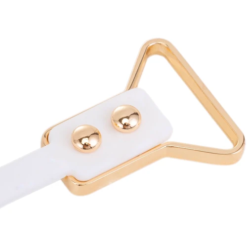 Кожаный кляп с 2-мя насадками LOCKINK Ball-Gag & Gag-bite Set - Brown