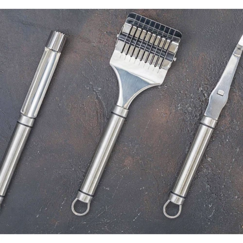 Ніж для ароматних трав Kitchen Craft PRO 22.5 см (KCPROHC): Довжина ножа, см 22.5