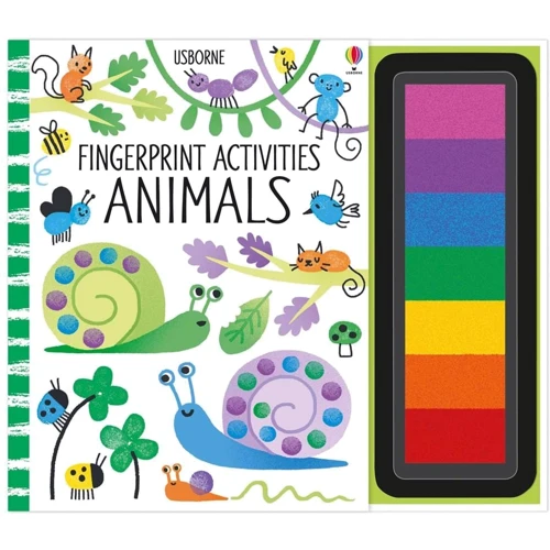 Fingerprint Activities Animals / Рисуем пальчиками: Животные