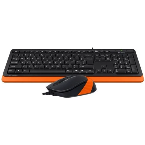 Комплект проводной A4Tech Fstyler F1010 Black/Orange: Тип сенсора оптический