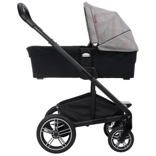 Универсальная коляска 2 в 1 Nuna Mixx Next Limited Collection Ellis, черный с серым в клетку (ST13402/CC09808ELLGL): Ширина шасси 60 см