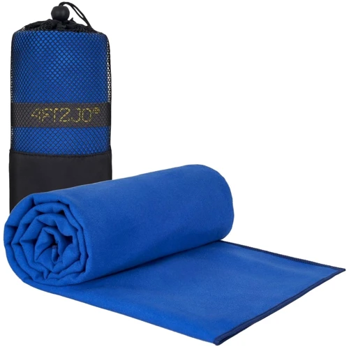 Прочий аксессуар Полотенце спортивное 4FIZJO из микрофибры Blue 130x75см (4FJ0435)