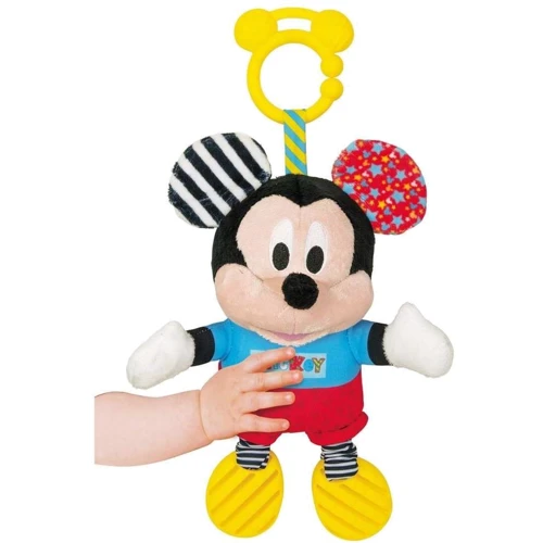 Іграшка м'яка на коляску Clementoni Baby Mickey серія Disney Baby (17165)