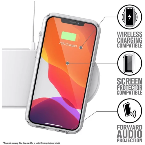 Чехол для iPhone Catalyst Influence Case Clear (CATDRPH12CLRL2) for iPhone 12 Pro Max фото 5
