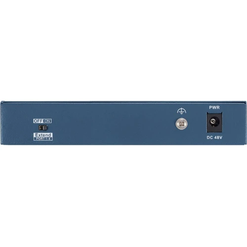 Сетевой коммутатор Hikvision DS-3E0106HP-E: Количество портов Fast Ethernet (10/100) 2 + 4 (PoE)