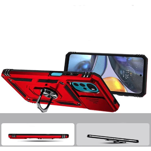 Чохол для телефона BeCover Military Red для Motorola Moto G22 (708189): Плівка в комплекті немає