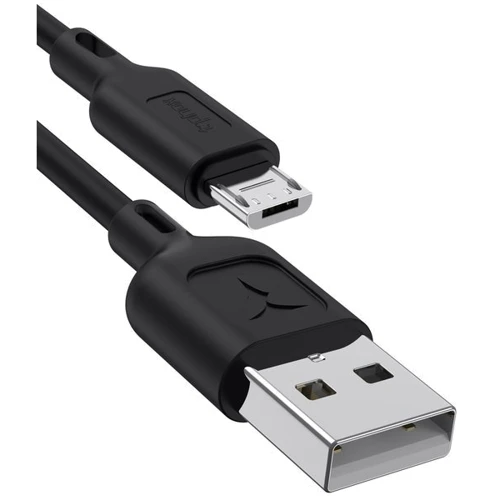 Кабель T-PHOX USB Cable to microUSB Fast 3A 1.2m Black (T-M829 Black): Довжина 1,2 м