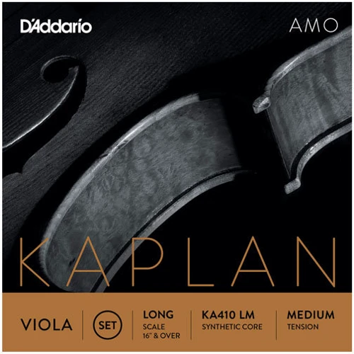 Струны D`ADDARIO KA410 4/4LM KAPLAN AMO VIOLA 4/4 MEDIUM, LONG SCALE