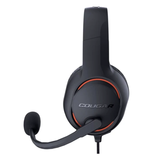 Наушники Cougar HX330 Black/Orange: Тип конструкции полноразмерные