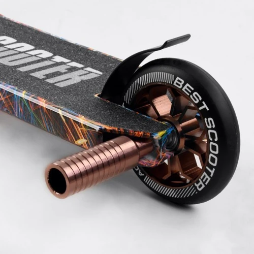 Самокат трюковый Best Scooter разноцветный (BS-77350): Тип тормоза ножной