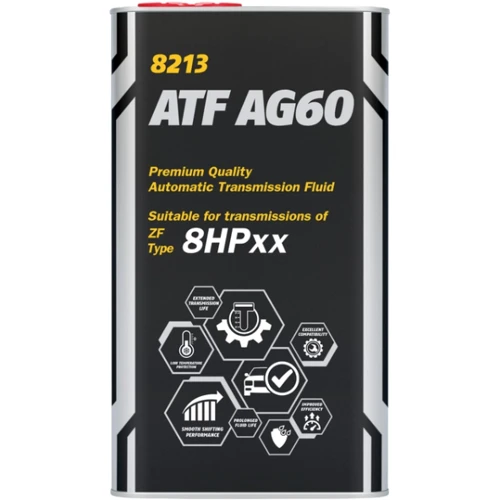 Трансмиссионное масло Mannol ATF AG60 4л Metal (MN8213-4ME)