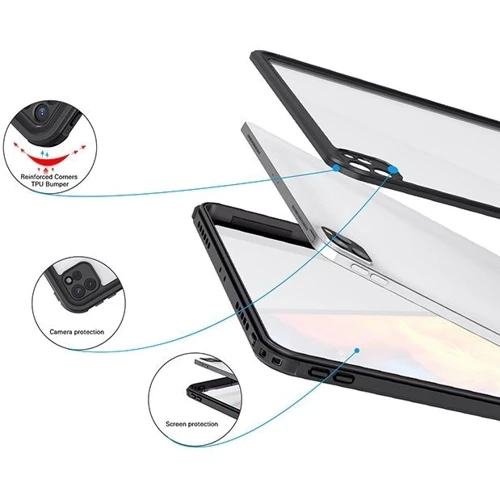 Аксессуар для iPad Shellbox OL Series Waterproof Case Black for iPad Pro 12.9" 2020: Тип аксессуара чехол