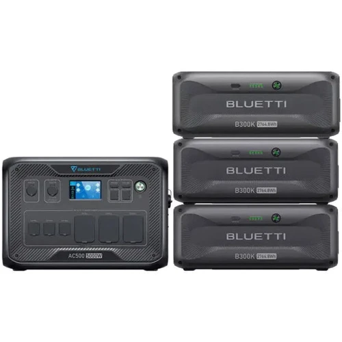 Зарядная станция Bluetti AC500 5000W + 3 Home Battery Backup B300K 8294.4Wh UA