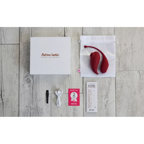 Смарт іграшка Adrien Lastic Inspiration: віброяйце і вакуумний кліторальний стимулятор з керуванням зі смартфона