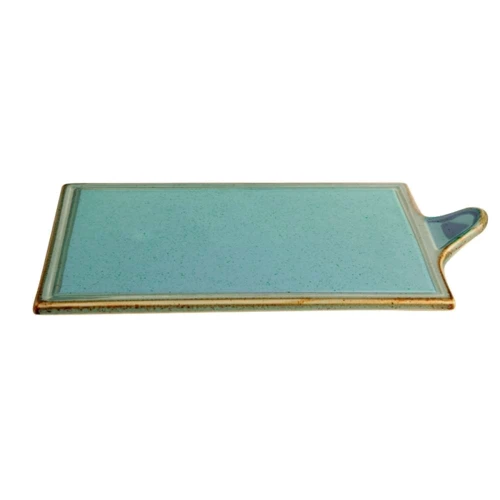 Блюдо прямоугольное Porland Seasons Turquoise для подачи 270х210 мм (213-358134.T): Тип Блюдо