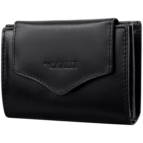 Женский кошелек 4U Cavaldi черный (DNKRD-01-CMN-black)