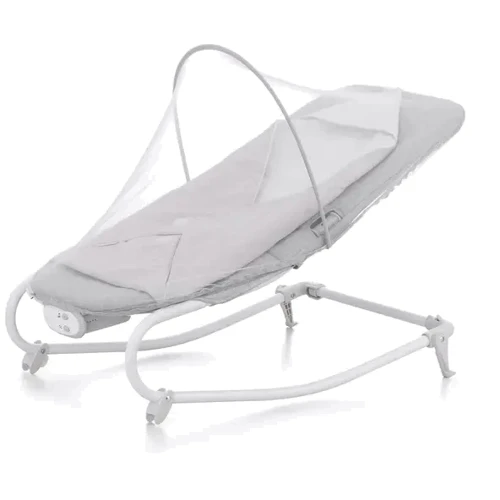 Шезлонг-качалка Kinderkraft Felio 2 Stone Grey (KBFELI20GRY0000): Возраст с рождения