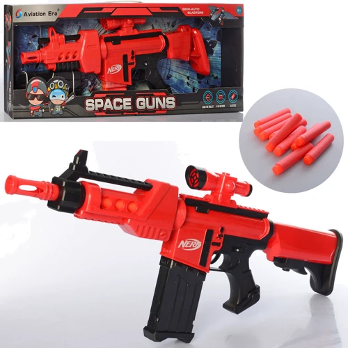 Автомат F8538-5A 61см, мягкие пули 20шт: Производитель Китай