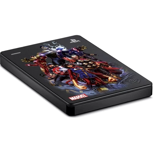 Внешний жесткий диск Seagate Marvel's Avengers Team Special Edition Game Drive 2TB for PlayStation 4: Размеры, мм 113.5х76х12.1