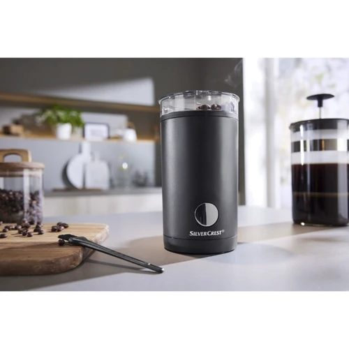 Кофемолка Silver Crest SKME 180 C1: Резервуар для молотого кофе Есть