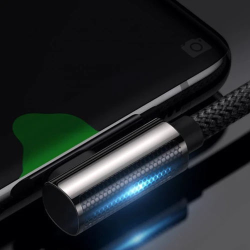 Кабель Baseus Cable USB-C to USB-C Legend Elbow 100W 2m Black (CATCS-A01) фото 4