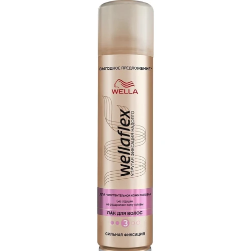 WELLAFLEX Лак для волосся без запаху cуперcільной фіксації 400 ml