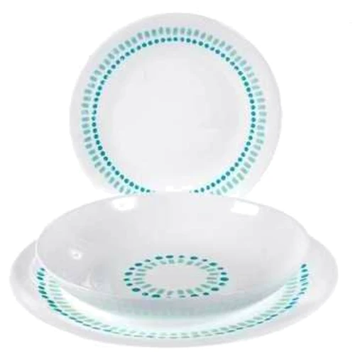 Столовий сервіз Bormioli Rocco White Moon Mediterraneo 18 предметів (460641SBA021150): Кількість персон 6