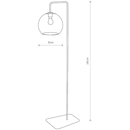 Торшер Nowodvorski 8794 Monaco E27 1x60W IP20 Bl: Тип використовуваної лампи Светодиодная (LED)