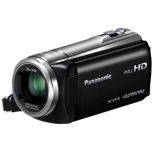 Цифрова відеокамера Panasonic HC-V510EE-K Black: Носій Flash Card