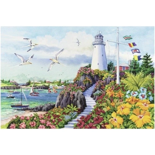 Пазл Ravensburger Рай на узбережжі 3000 елементів (RSV-170739): Вид пейзажи