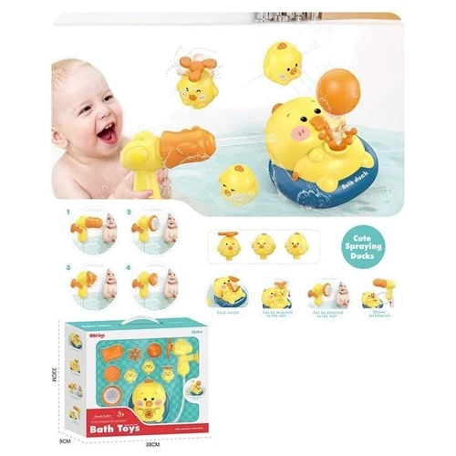 Гра для ванної Качечки з лійкою на присосках (688-52): Виробник Noname