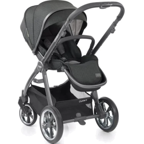 Універсальна коляска 2 в 1 BabyStyle Oyster 3 Pepper / City Grey NEW (O3SUPP/O3CCPEP): Матеріал коліс полиуретан
