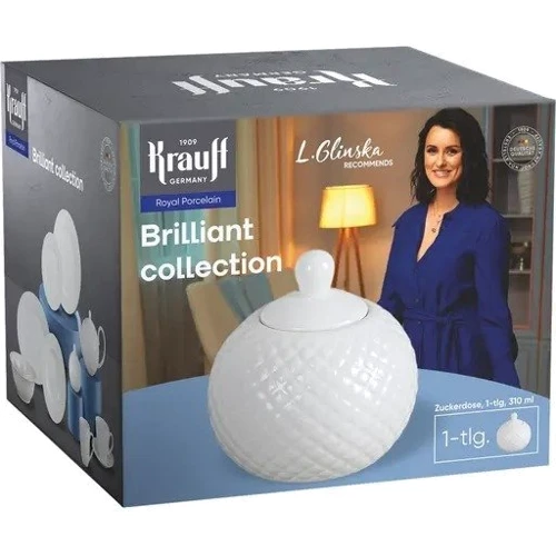 Сахарница Krauff Brilliant collection 310 мл (28230): Цвет белый