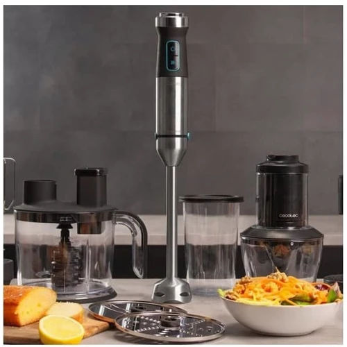 Блендер CECOTEC Power TitanBlack 1500 XL TotalMix: Материал насадок нержавеющая сталь