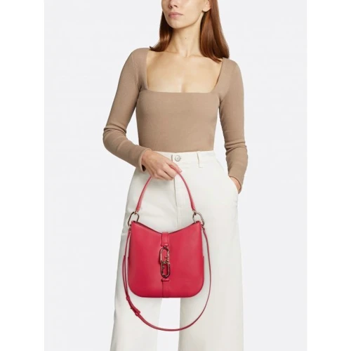 Женская сумка хобо Furla SIRENA S HOBO красная (WB00355AX07330656S): Тип ручки Со съемным ремнем, Плечевой ремень, Длинная ручка