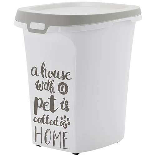 Контейнер Moderna Pet Wisdom Trendy Story для зберігання корму 37.5x46.3x51.3 см сірий (AF510027)