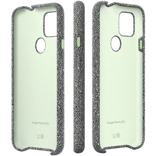 Чехол для телефонов Google Official Fabric Gray for Google Pixel 4a 5G (GA02064) фото 9