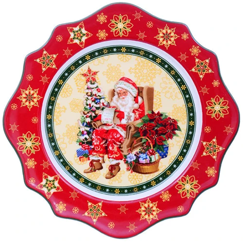 Тарелка десертная Lefard Christmas Collection 21 см (986-075)