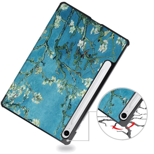Аксесуар для планшетних ПК BeCover Smart Case Spring для Samsung X710 Galaxy Tab S9 / X510/X516B Galaxy Tab S9 FE (710423) фото 4
