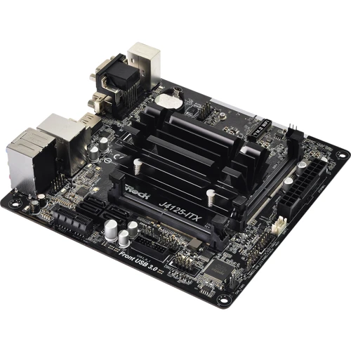 ASRock J4125-ITX: Оперативна пам'ять 2хSO-DIMM DDR4 2400 МГц, до 8 Гб