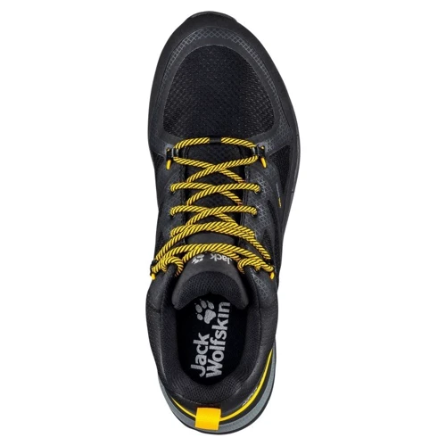 Полуботинки Jack Wolfskin Forse Striker Texapore Low M 4038841-6055 41.5 черные текстиль демисезон фото 4