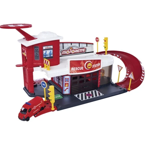 Игровой набор Majorette Креатикс. Пожарная станция 1 машинка (2050038)