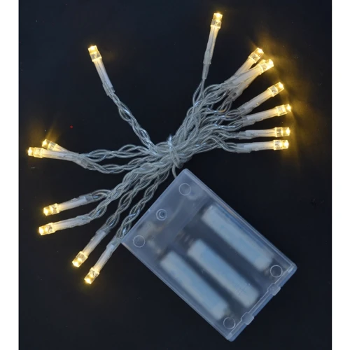 Электрогирлянда Yes! Fun, 15 LED лампочек, молочно-белая, 1,6 м