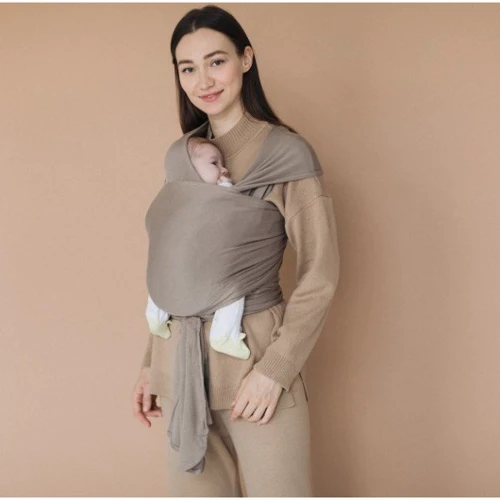 Слинг-шарф Love & Carry Мускат бежевый (LC454): Материал вискоза