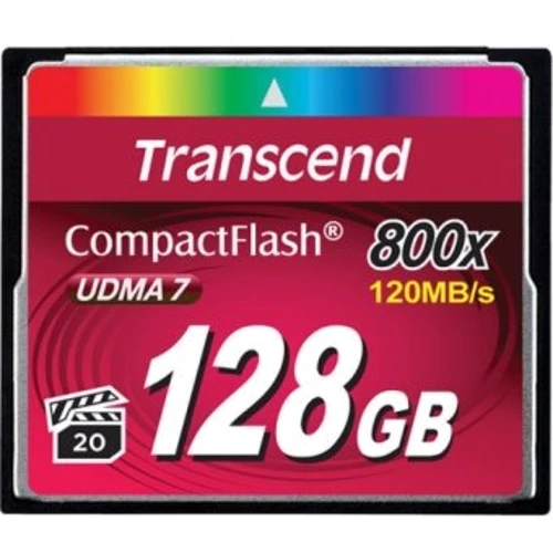 Карта памяти Transcend 128GB CompactFlash 800X (TS128GCF800)